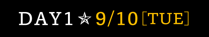 DAY1 9/10 tue